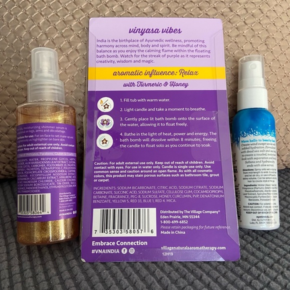 New 3 Piece Bath, Body & Hair Set - Picture 2 of 11